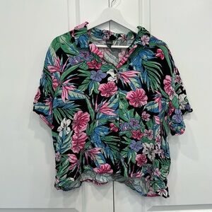 Wild Fable Hawaiian Shirt Size Large